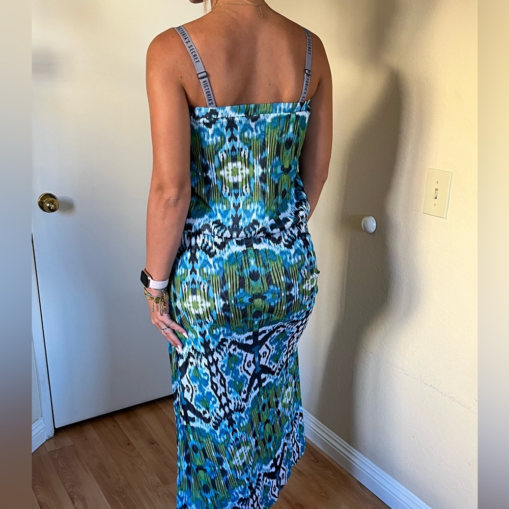 Long colorful dress